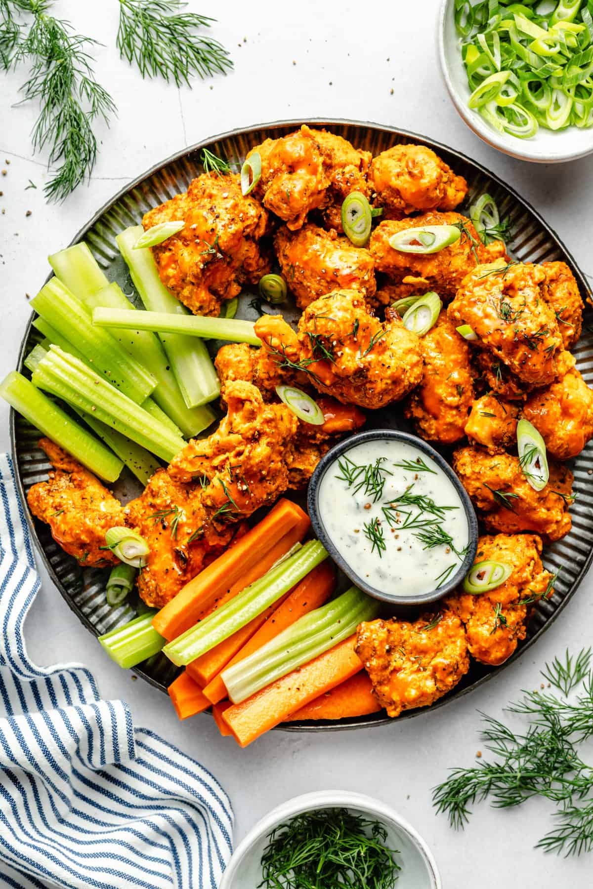 Healthy Air Fryer Buffalo Cauliflower: Plant-Based & Flavor-Packed